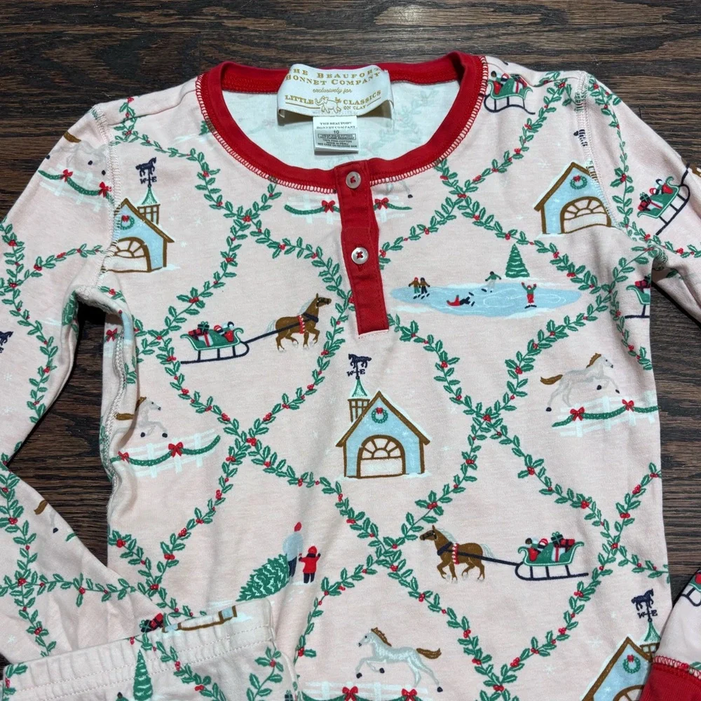 TBBC Christmas pj’s size 10